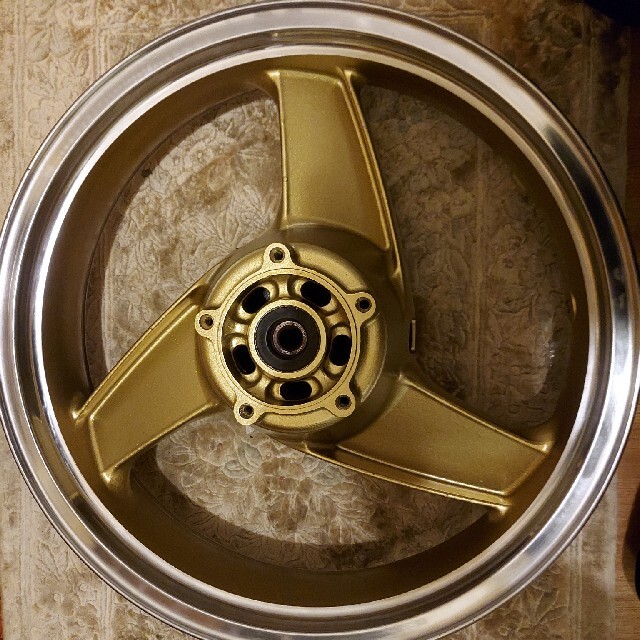 カワサキ - zrx 400 純正 前後 ホイール セット ゴールド の通販 by む