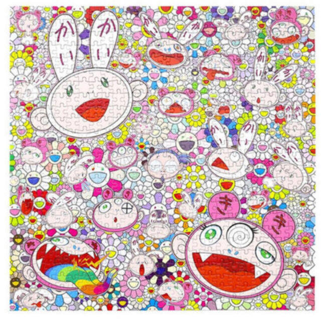 村上隆 カイカイキキ パズル ドクロ kaikaikiki 村上隆 Jigsaw Puzzle