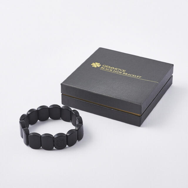 GEMMOVE 貴蛇紋石ブレスレット 12コマ 箱なし GEMMOVE 貴蛇紋石