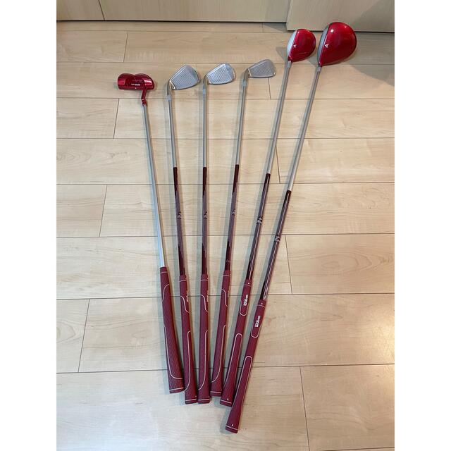 wilson - ウィルソン レディース右利き 初心者用ゴルフクラブ ハーフ