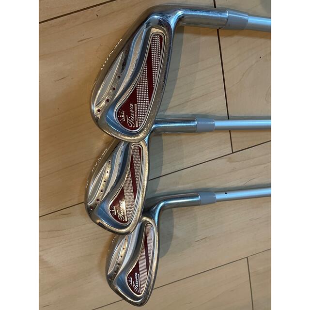 wilson - ウィルソン レディース右利き 初心者用ゴルフクラブ ハーフ