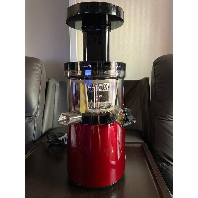 未使用品】HUROMU/ヒュローム スロージューサー HH-EBA06 レッド 廃盤