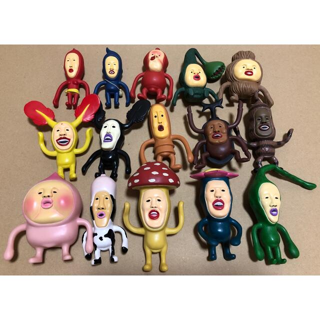 こびとづかん くねくねこびとづかん フィギュア 15体の通販 by