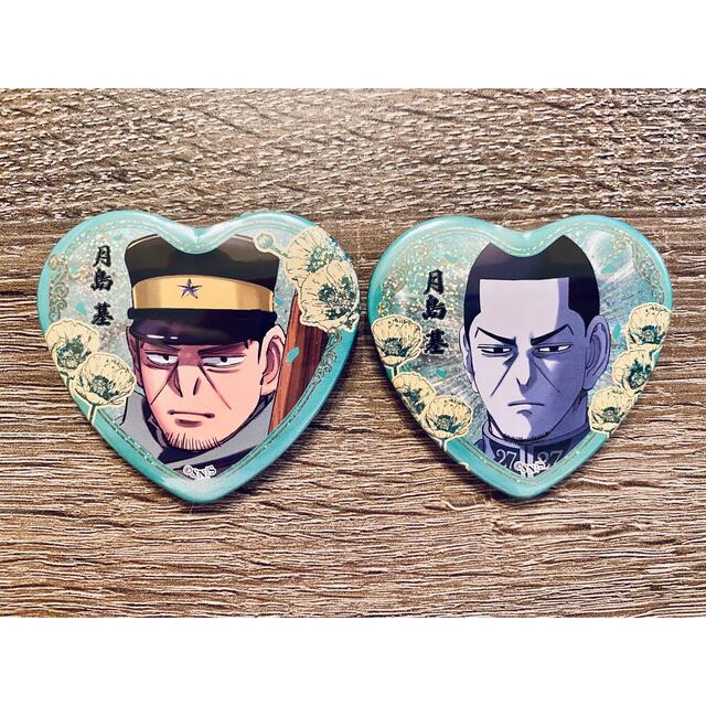 ゴールデンカムイ 鶴見篤四郎の「愛です」缶バッジコレクショ 月島 基