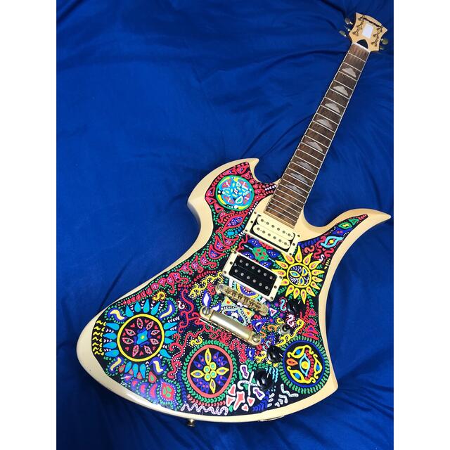 サイケ柄風 モッキンバードギター ジャンク 特価！の通販 by