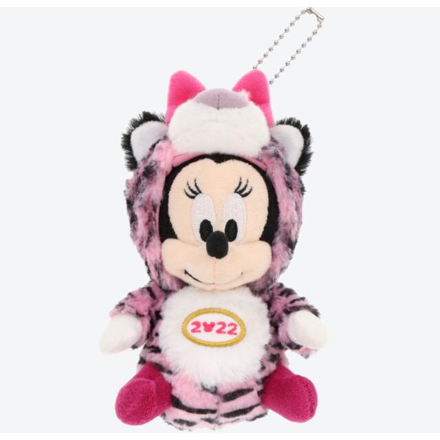 ミニーマウス - ディズニー干支ぬいぐるみバッジ2022寅年 ミニー