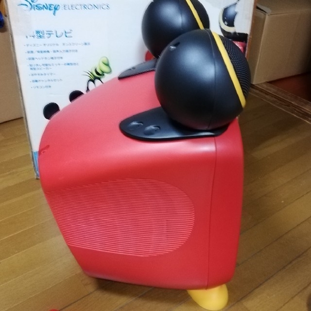 Disney - Disney ディズニー ミッキー ブラウン管14型カラーテレビの