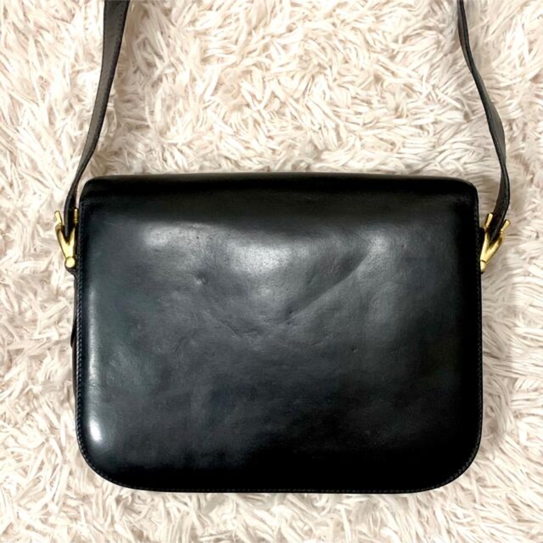CELINE - 【希少美品】セリーヌ CELINE ショルダーバッグ 馬車金具
