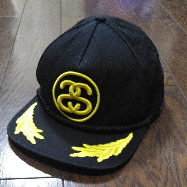 STUSSY - STUSSY ステューシー シャネルロゴ 海軍 キャップ 帽子