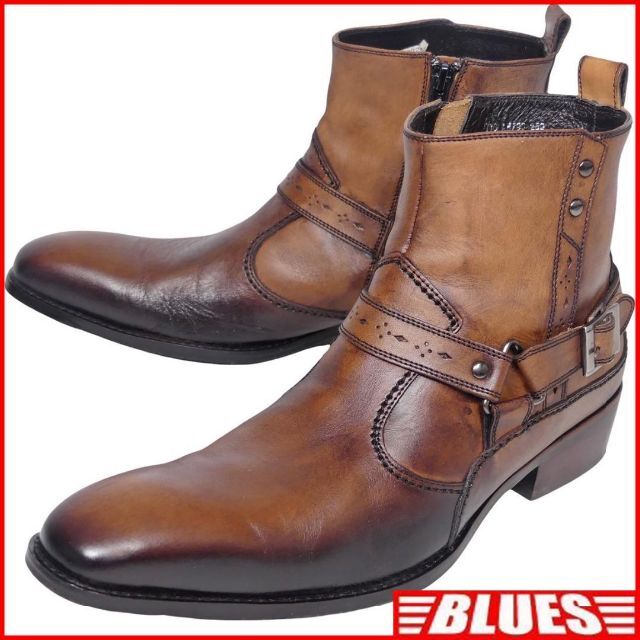 種類14：ブラック⁄ファー⁄26.0cm 人気 メンズブーツ 4.5cmUP ジッパー