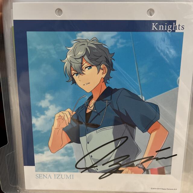 あんスタ イラストカード サイン入り Knights 瀬名泉 朔間凛月の通販