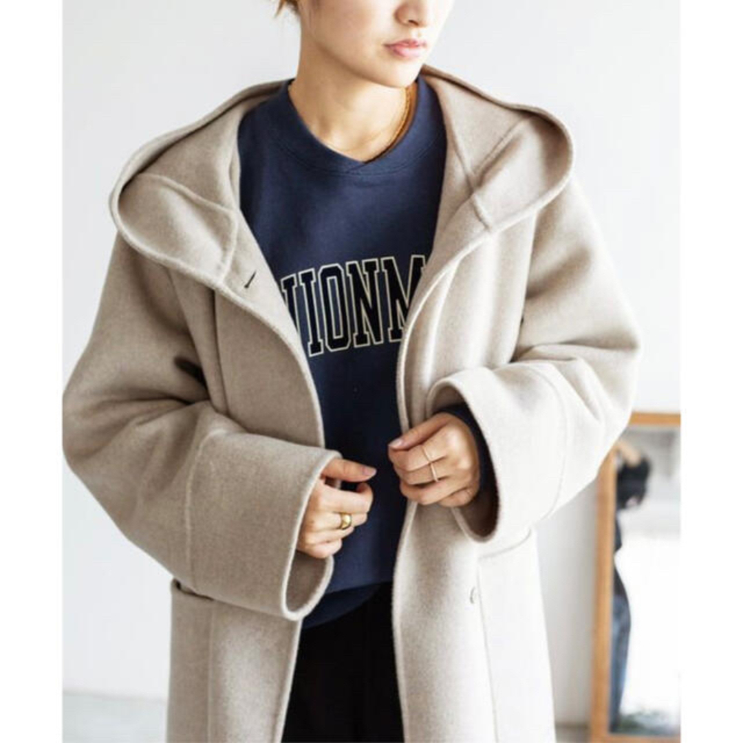 IENA - 【新品】イエナ スーパー160 ダブルフェイス フードコート 38