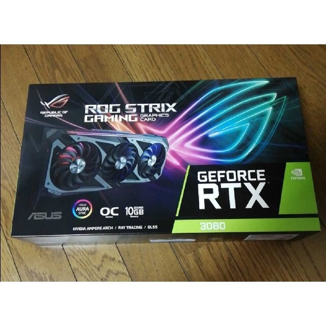 ASUS ROG STRIX GeForce RTX3080 非LHRの通販 by toto's shop｜ラクマ