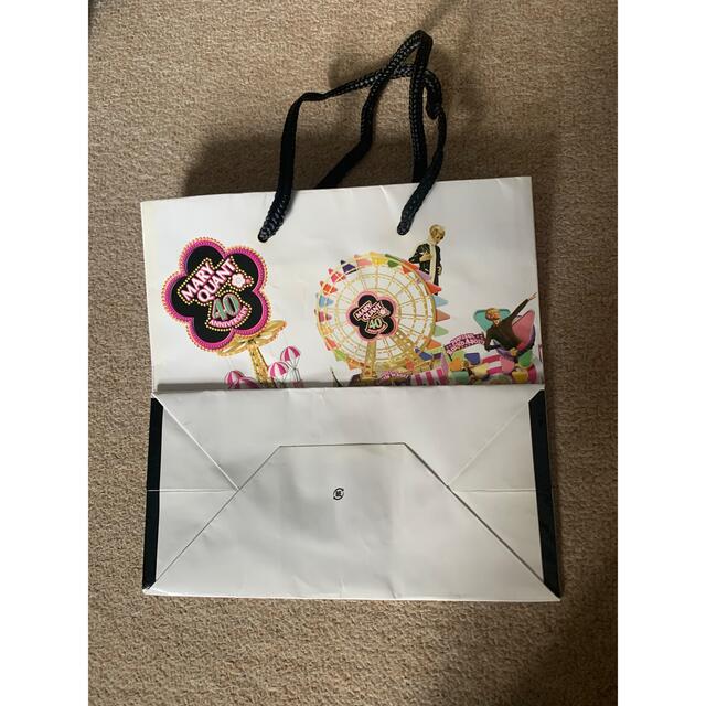 MARY QUANT - マリクワ ☆40周年限定デザイン☆ 紙袋 ショッパー 小