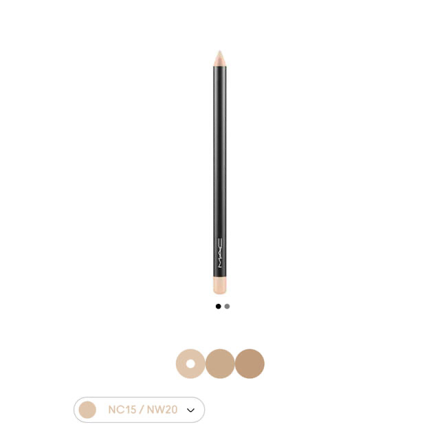 MAC - 専用！M・A・C スタジオ クロマグラフィック ペンシル NC15