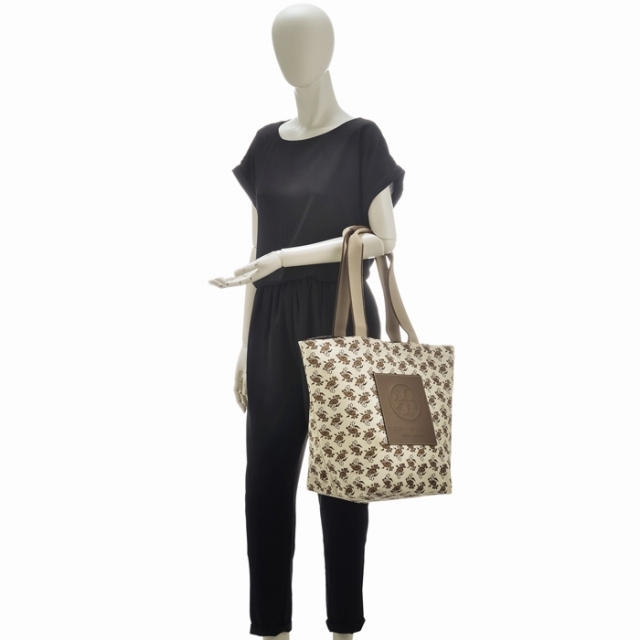 Tory Burch - TORY BURCH キャンバストート プリント トートバッグの