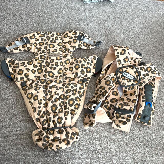 BABYBJÖRN ベビービョルン レオパード柄 抱っこひも メッシュ 抱っこ紐