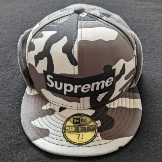 Supreme - SUPREME Box Logo New Era キャップ 帽子 迷彩 カモフラの