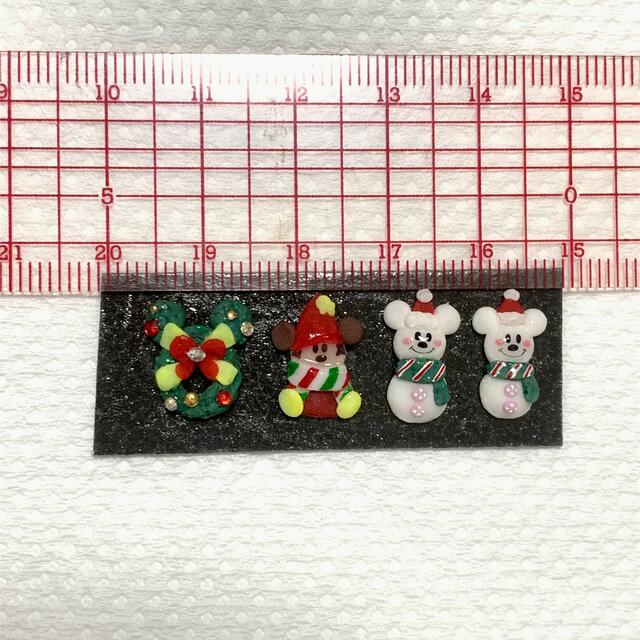 ディズニー リルリンリン クリスマス 3Dネイルパーツの通販 by ME｜ラクマ