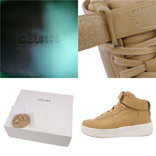 CELINE - セリーヌ スニーカー フィービー期 ハイカット レースアップ