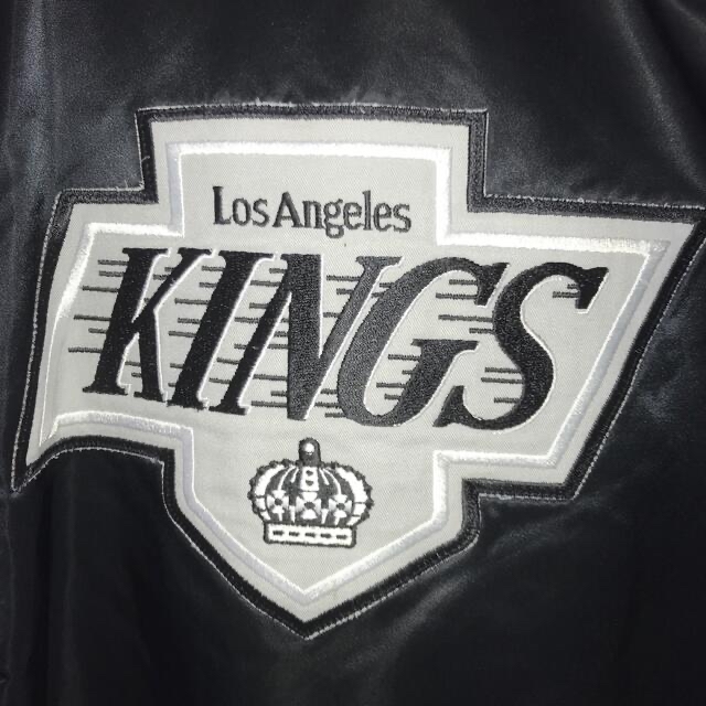 90's NHL キングス LA KINGS ナイロンスタジャン STARTERの通販 by