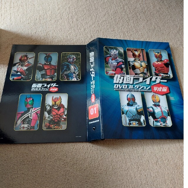 仮面ライダーDVDコレクション 平成編 専用バインダー 8セットの通販 by