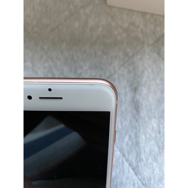 iPhone - iphone 8 simフリー ゴールド（画面ヒビあり）の通販 by