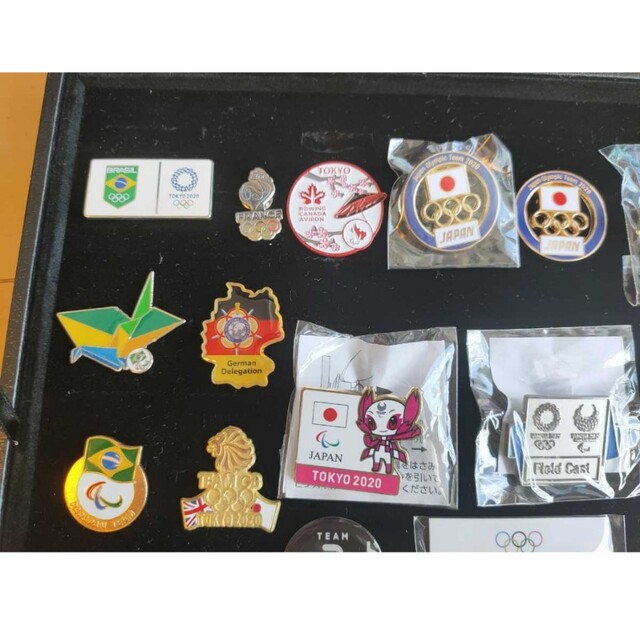 非売品 ピンバッジコレクション】東京オリンピック ピンバッチ 各国