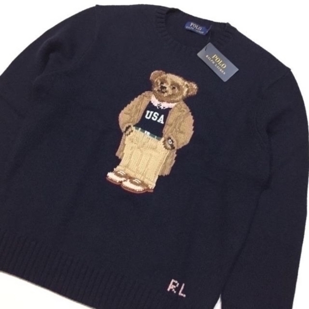 POLO RALPH LAUREN - 限定モデル 新品 M ポロベア カレッジエイト
