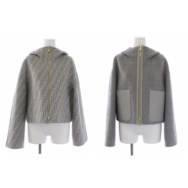 FENDI - FENDI GIACCA FF DOUBLE WOOL ショートジャケット 38の通販 by