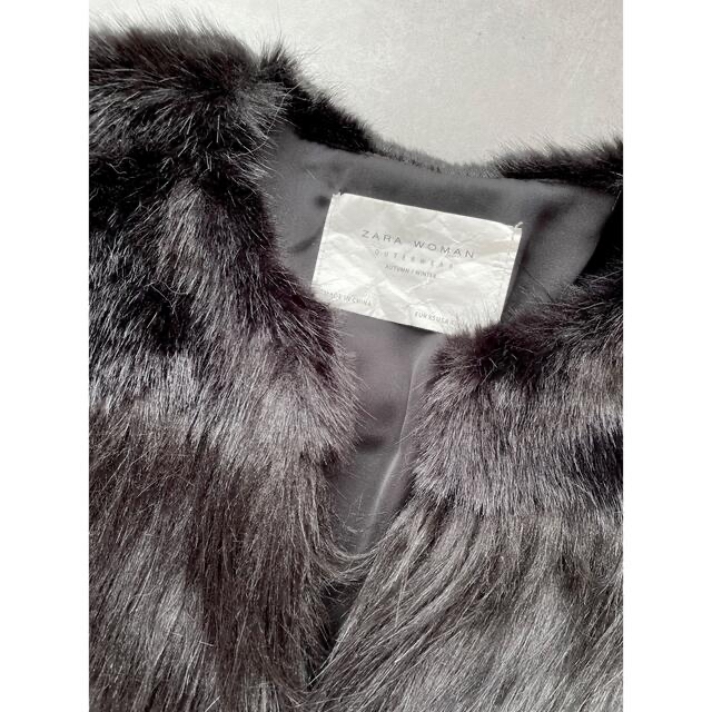 Drawer - ZARA ザラ☆エコファージャケット ファーコート ファー