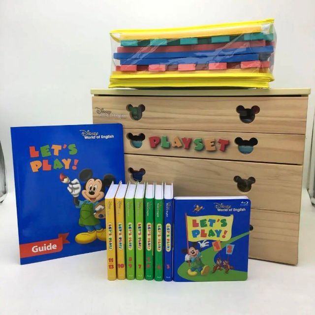 レッツプレイ 最新版 ブルーレイ ディズニー英語システム DWE 904712