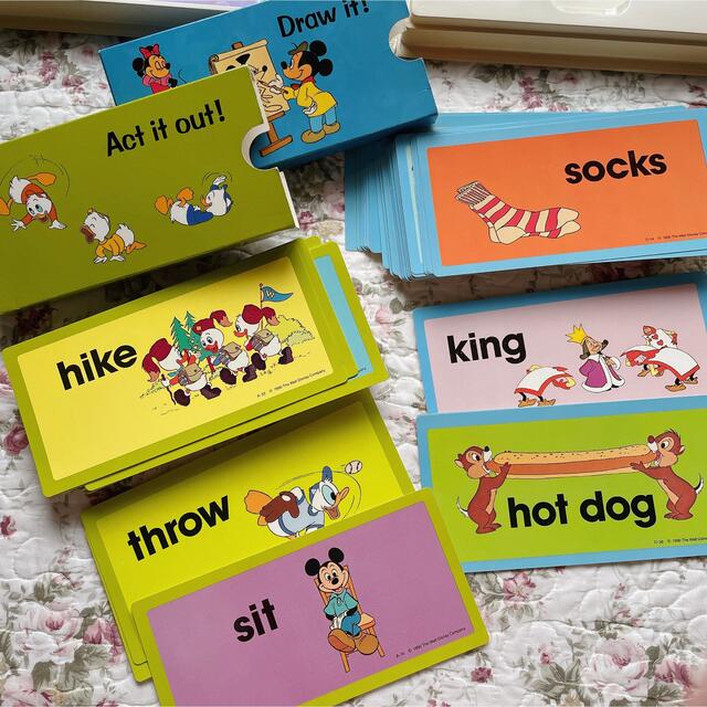 Disney - ディズニー英語 FUN WITH WORDS 英語カード DWEの通販 by