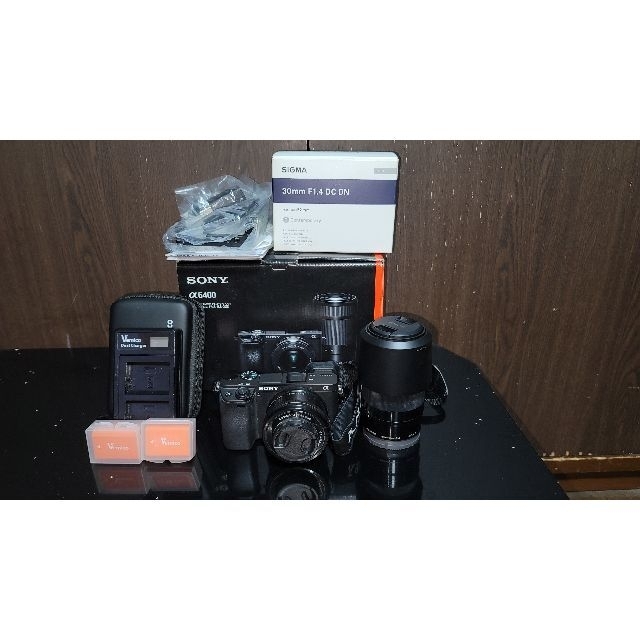 SONY - SONY α6400 ダブルズームレンズキット + おまけの通販 by なの