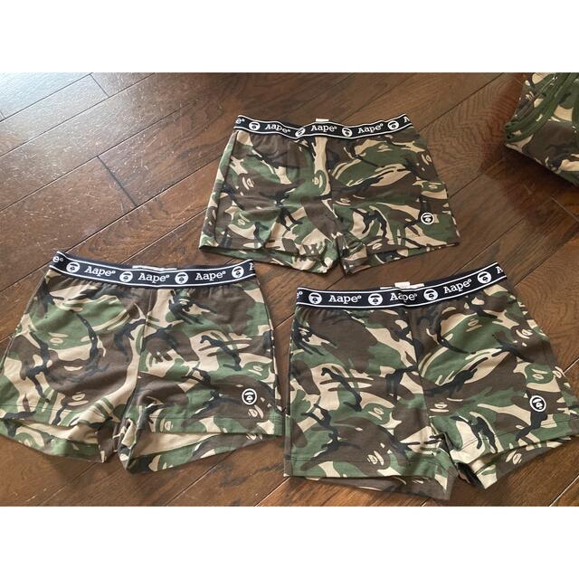 AAPE BY A BATHING APE - A BATHING APE ボクサーパンツ 未使用 3点