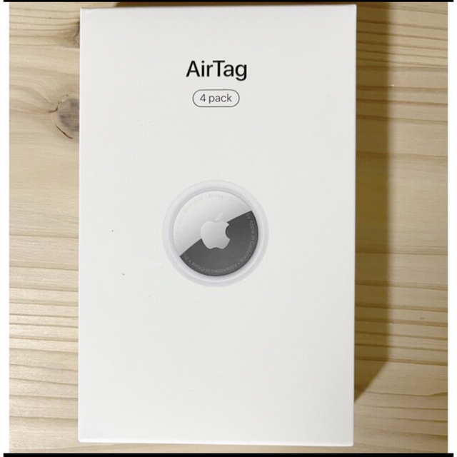 AirTag 4個セット 新品未開封品 AirTag 4個 未開封 ケース付 新品】Air