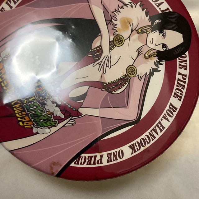 ワンピース ホログラフィックバトルシアター 限定 缶バッジ ハンコック