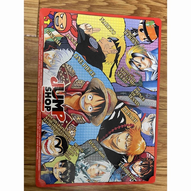 集英社 - ジャンプショップ 下敷き ワンピース BLEACH ナルト テニスの