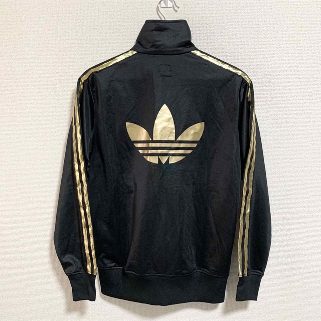 adidas - ☆美品☆adidas トラックジャケット メンズS 黒 金