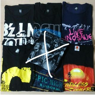 B'z☆Tシャツ6点セット(Lサイズ中心)の通販 by shop｜ラクマ