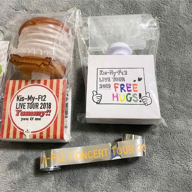 Kis-My-Ft2 - Kis-My-Ft2 ライブグッズ ペンライト 4点 銀テープの通販