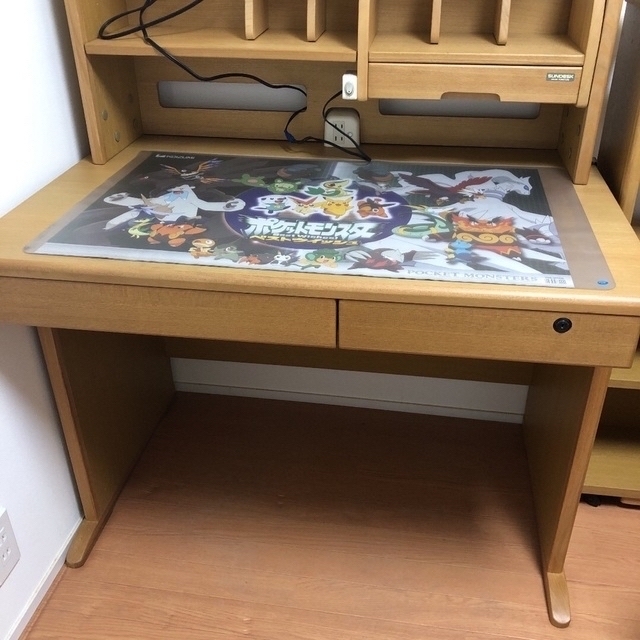 学習机セット(ヒカリサンデスク)の通販 by ばにぶに's shop｜ラクマ