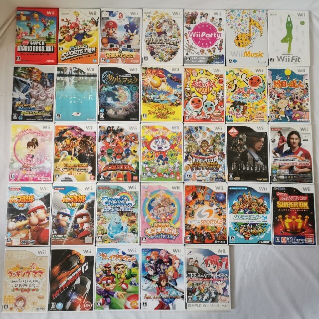 Wii - Wii お好きなソフトを選んで2本で980円セットの通販 by くろまる