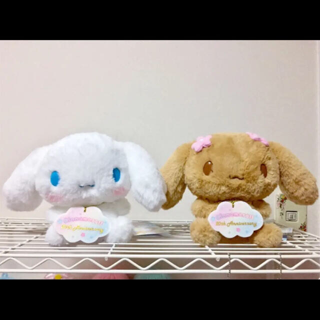 サンリオ シナモロール シナモン 20周年 等身大 ぬいぐるみ みるく
