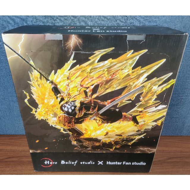 鬼滅の刃 我妻善逸 火雷神 血痕Ver.ガレージキットGK フィギュア 鬼滅