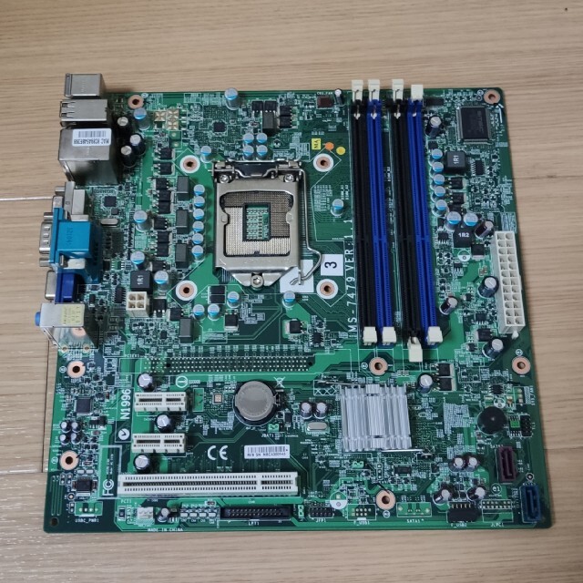 ジャンクパーツ セット マザーボード グラフィックボード CPUの通販 by