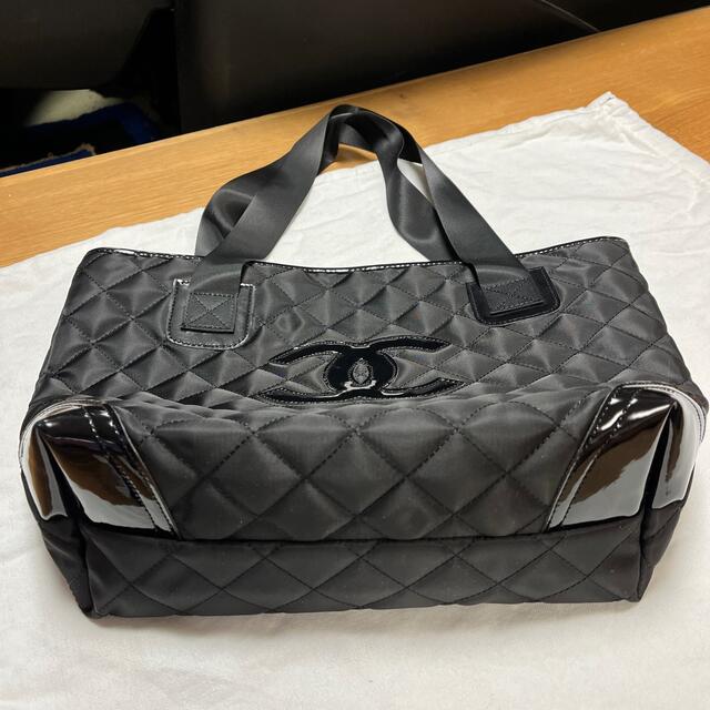 CHANEL - CHANELノベルティ キルティングトートバッグの通販 by