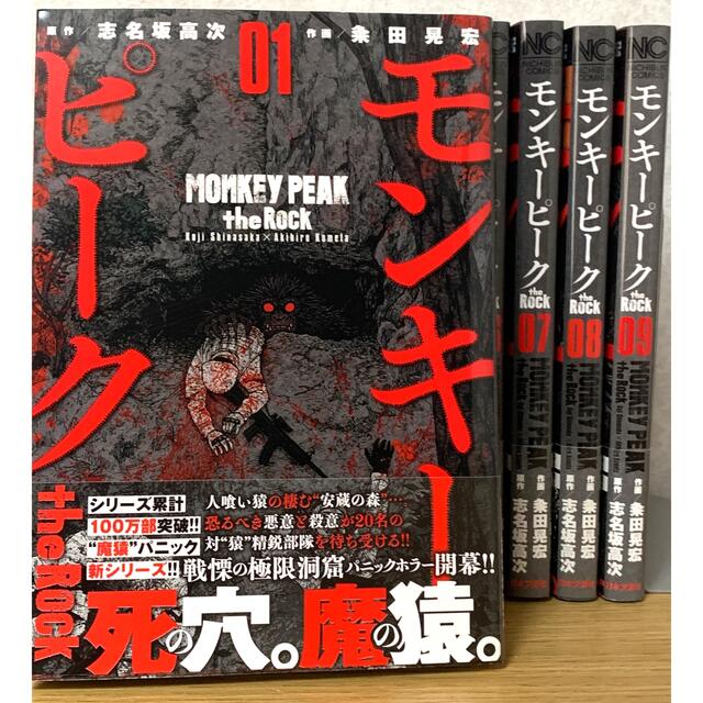 専用 美品『モンキーピーク the Rock』全巻セット（1〜9巻）※全巻初版
