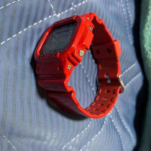 CASIO - CASIO G-SHOCK 腕時計 GLX-5600 G-LIDE 希少レッドの通販 by