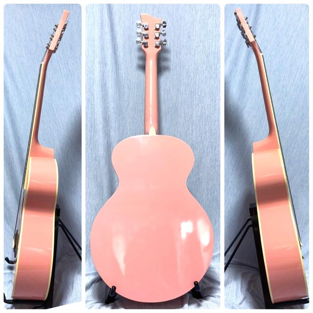 希少JJ Heart アコースティックギター JJC-HRTKIT ピンク JJ HEART JJ